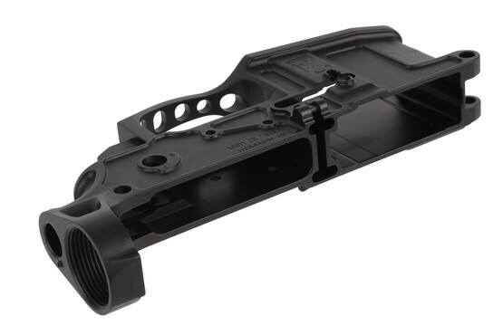 The 2A Armament Balios Lite billet AR-15 receiver set has multiple threaded detent pins for ease of installation